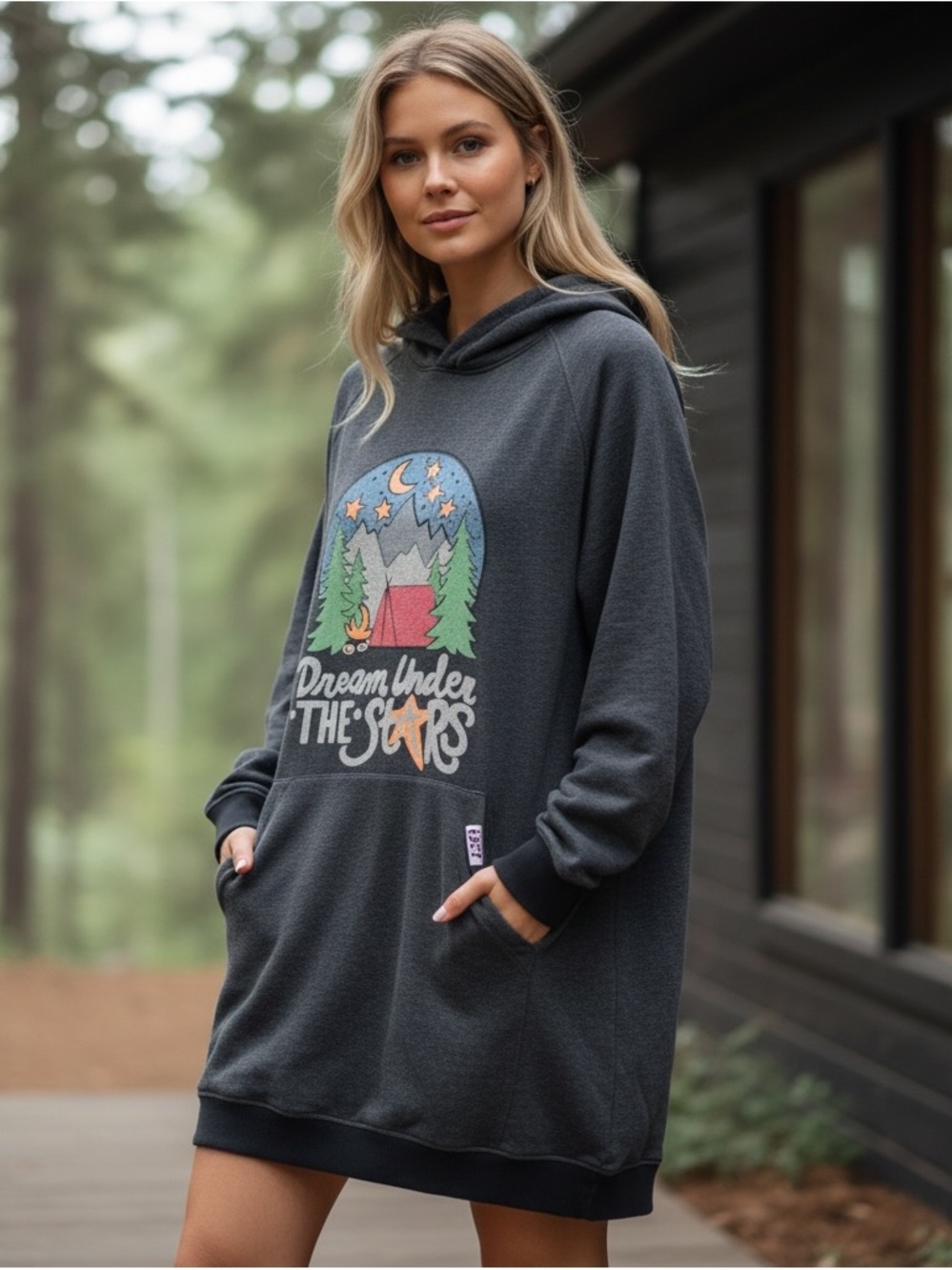 Dream Under Stars Sleep Hoodie
